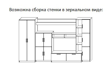 Мальта шкаф стенка сборка